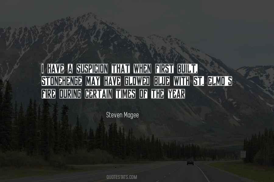 Steven Magee Quotes #867457