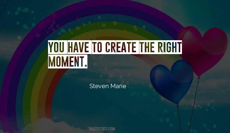 Steven Marie Quotes #1725861