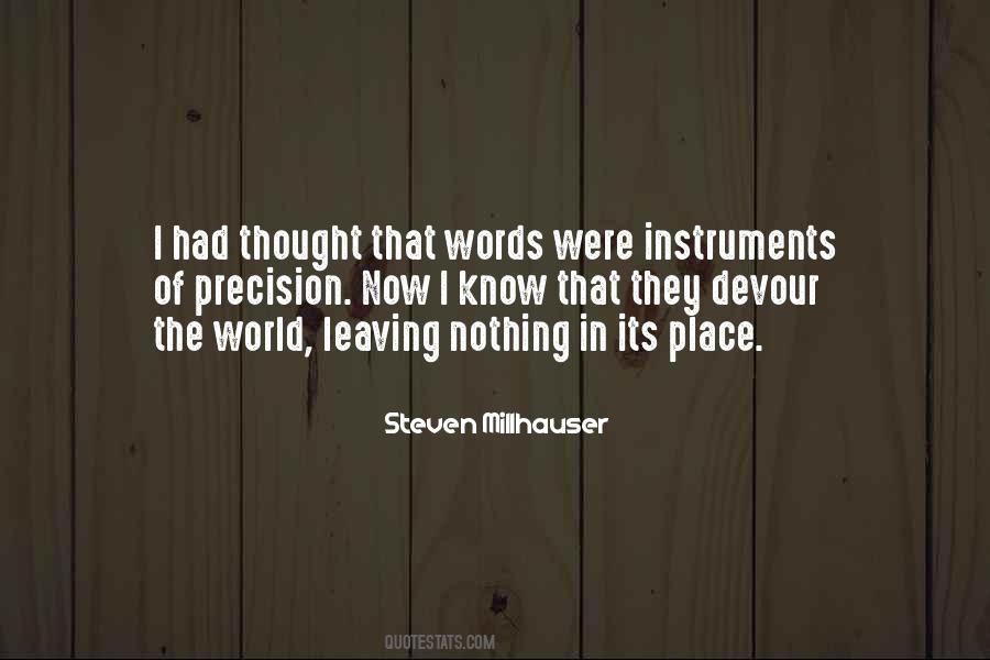 Steven Millhauser Quotes #1847726