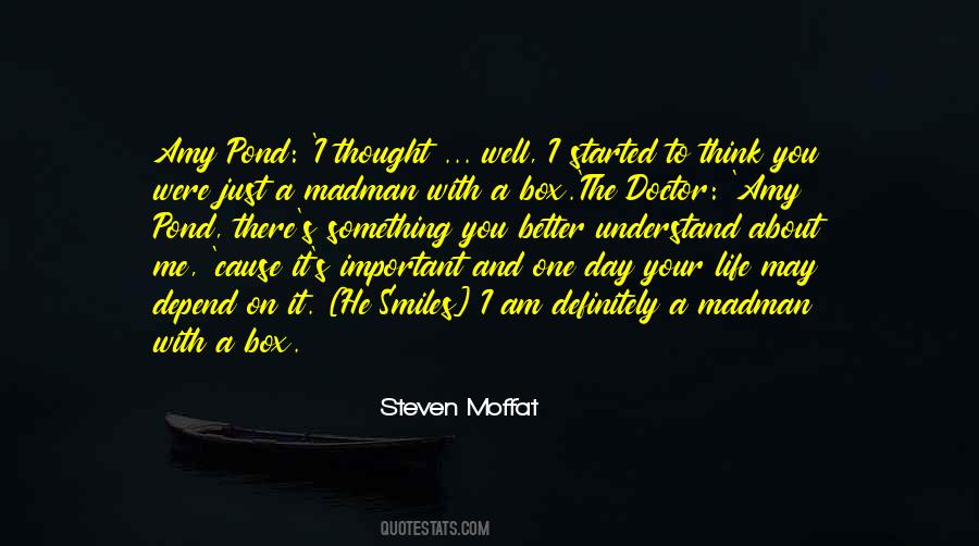 Steven Moffat Quotes #278587