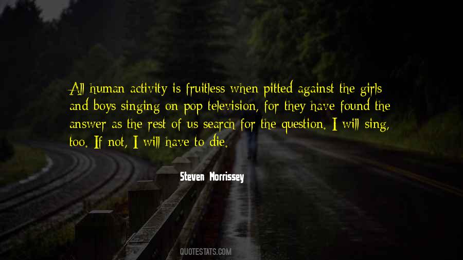 Steven Morrissey Quotes #1557352