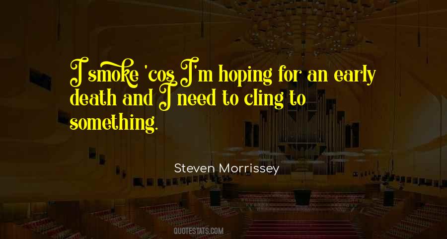 Steven Morrissey Quotes #73668