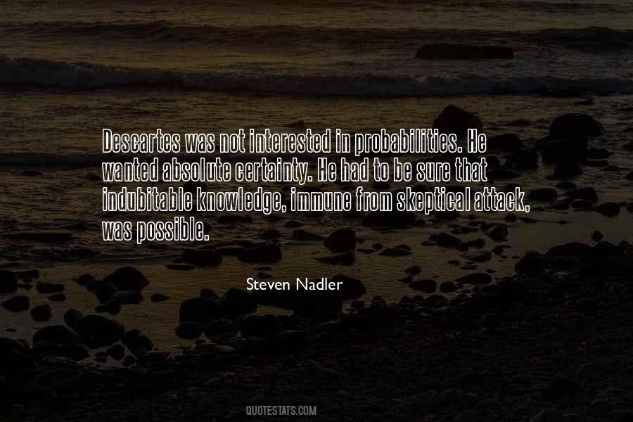 Steven Nadler Quotes #684506 Steven Nadler Quotes #684506