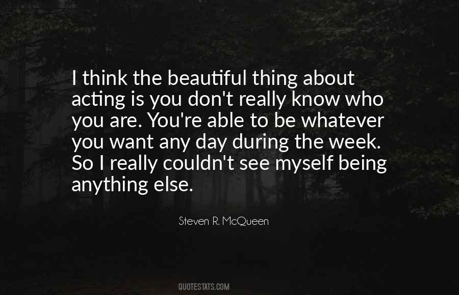 Steven R. McQueen Quotes #69447