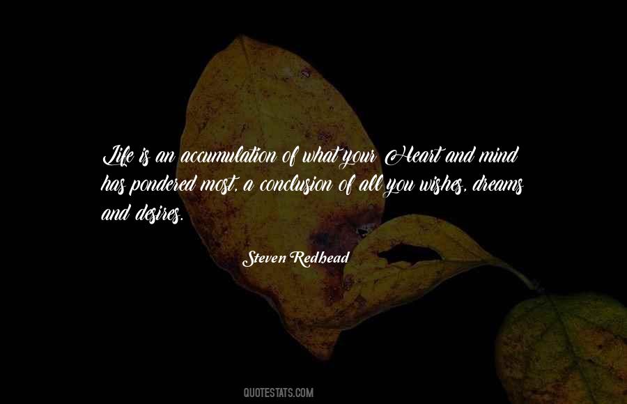 Steven Redhead Quotes #1150814