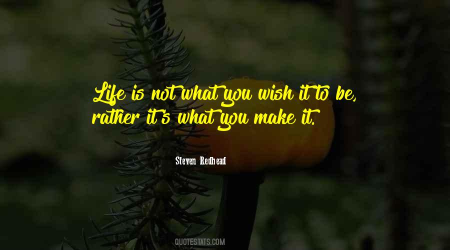 Steven Redhead Quotes #1284569