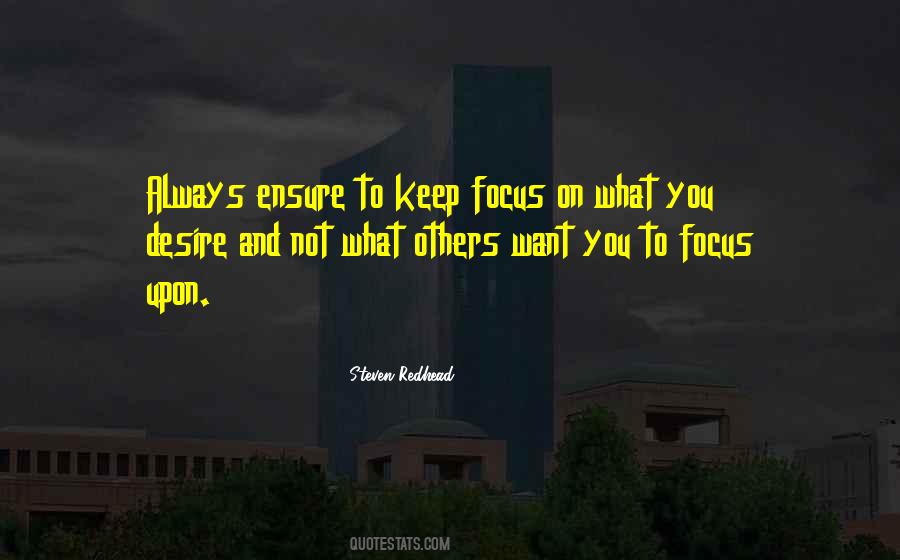 Steven Redhead Quotes #1368331
