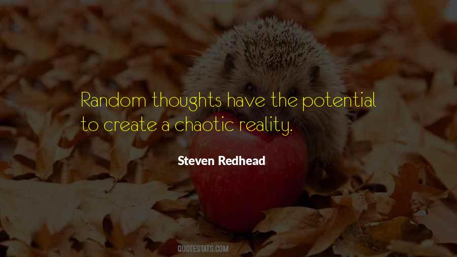 Steven Redhead Quotes #1484333