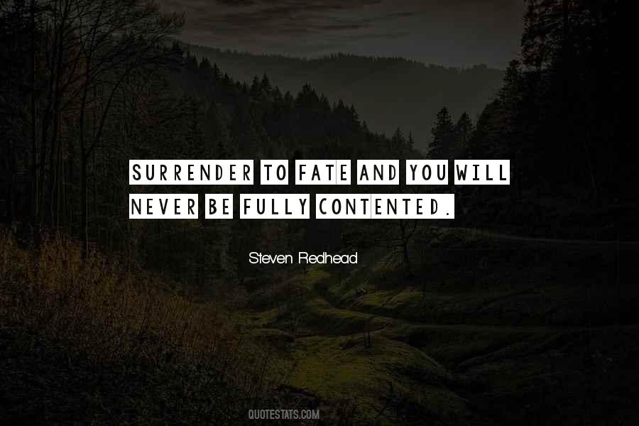 Steven Redhead Quotes #1590304
