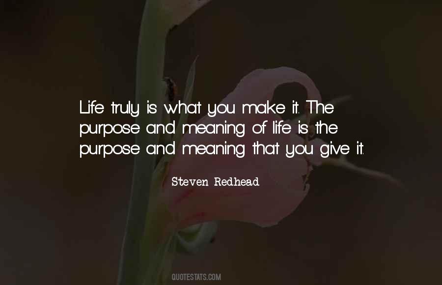 Steven Redhead Quotes #1670840