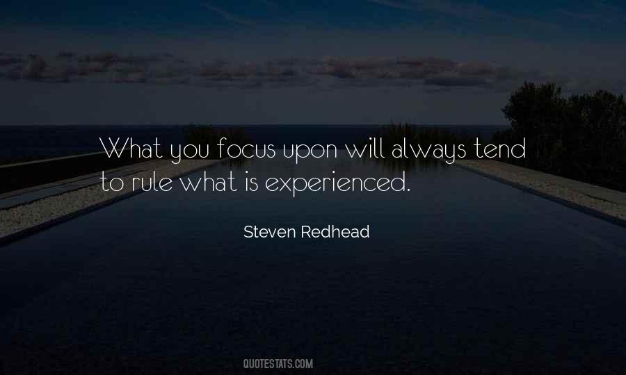 Steven Redhead Quotes #1673736