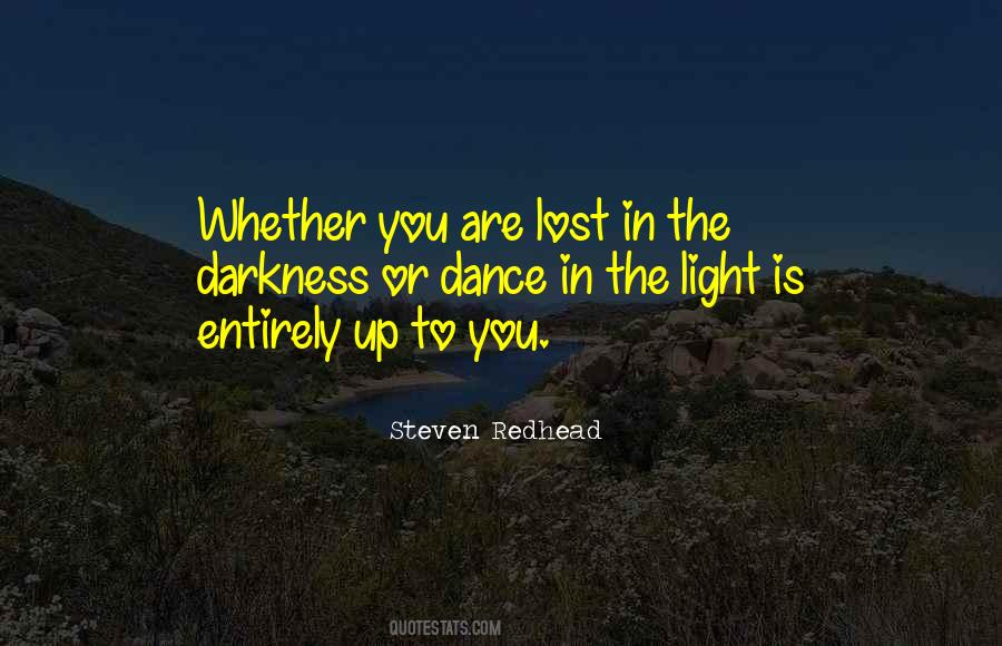Steven Redhead Quotes #1717927