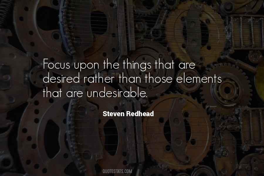 Steven Redhead Quotes #249586