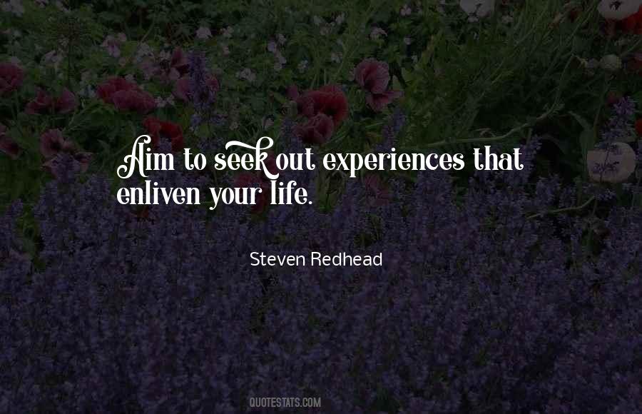 Steven Redhead Quotes #260548