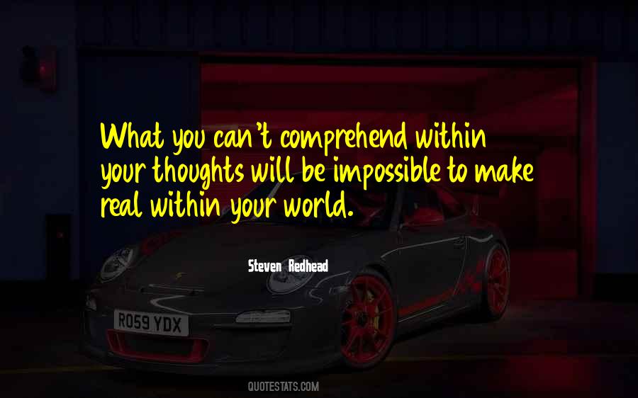 Steven Redhead Quotes #49401