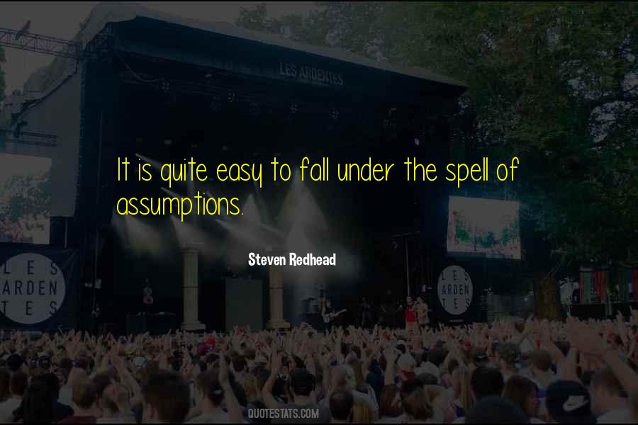 Steven Redhead Quotes #515793