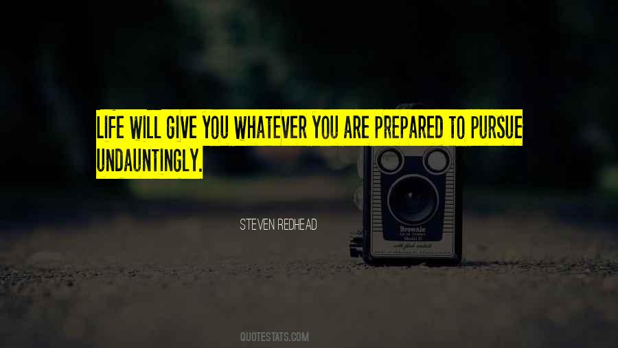 Steven Redhead Quotes #517731