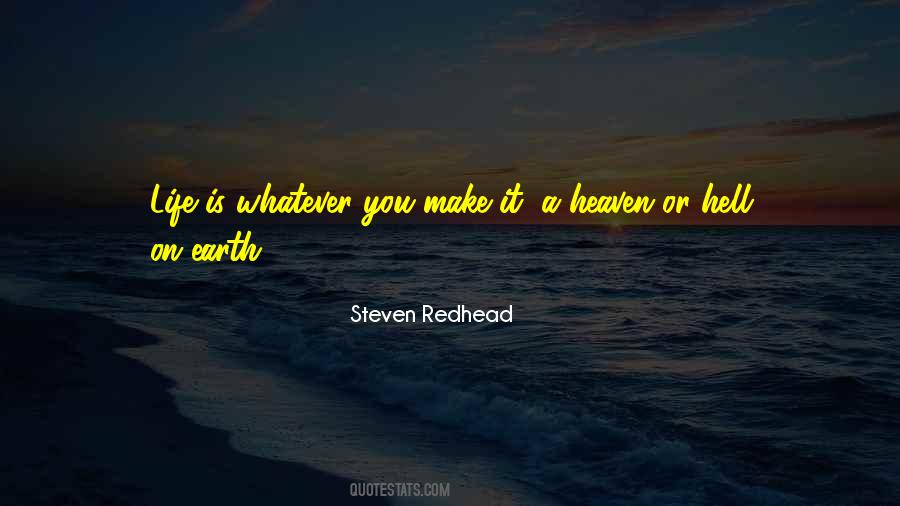 Steven Redhead Quotes #710415