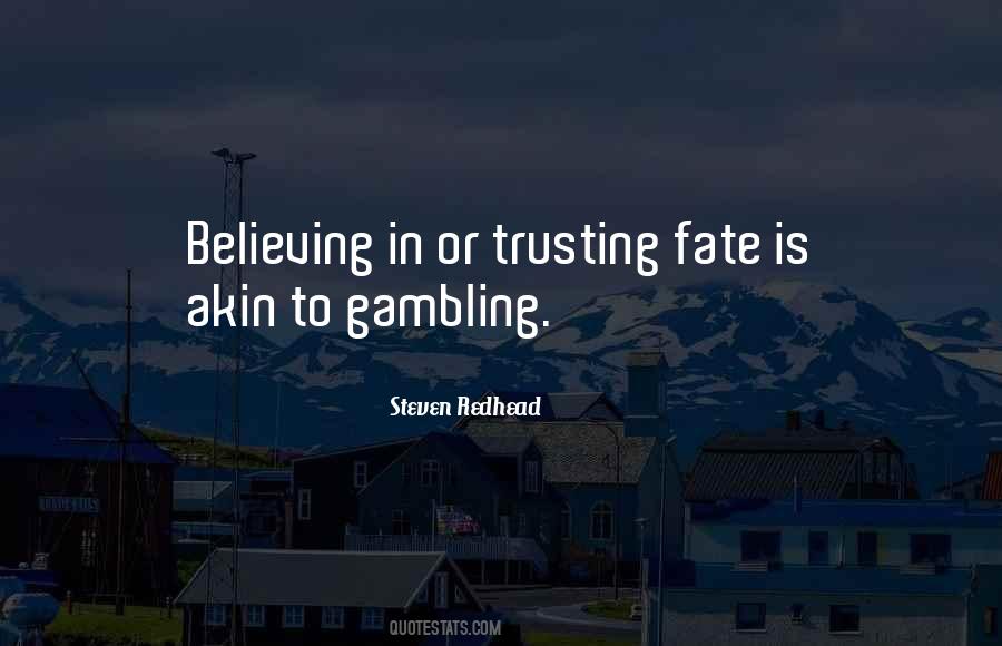 Steven Redhead Quotes #916586