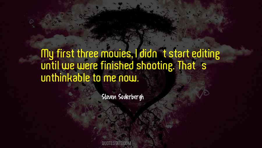 Steven Soderbergh Quotes #1576193