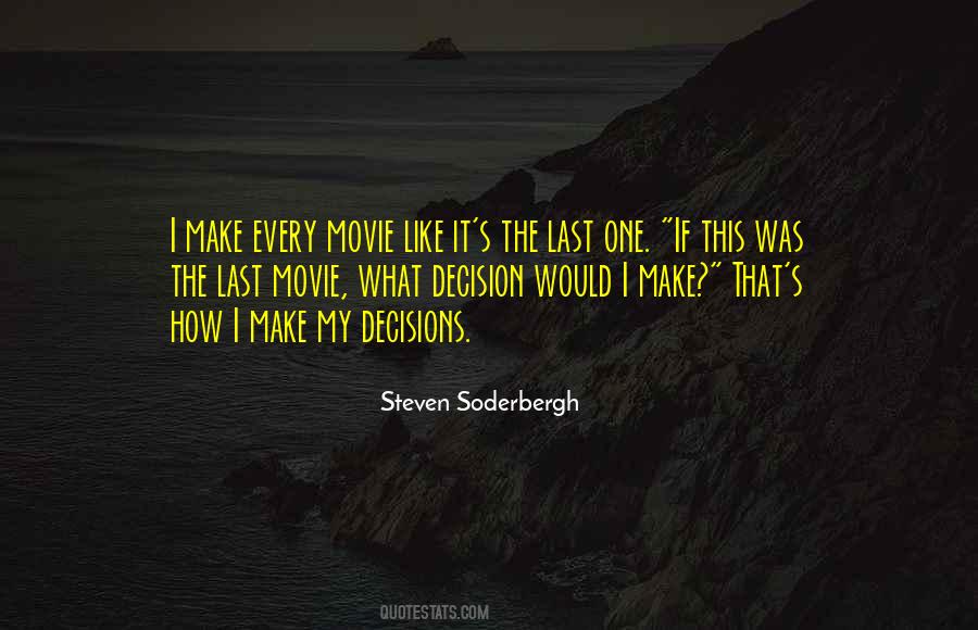 Steven Soderbergh Quotes #268631