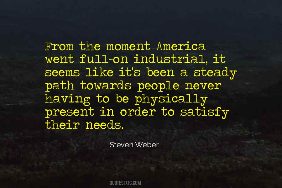 Steven Weber Quotes #103607