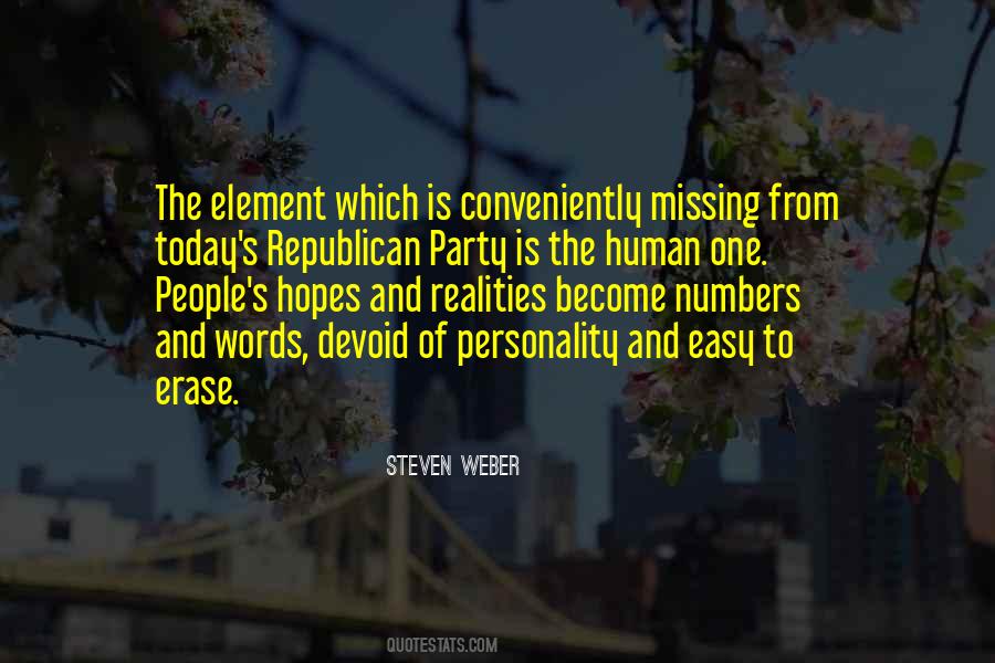 Steven Weber Quotes #1528945