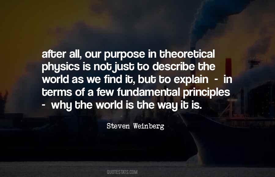 Steven Weinberg Quotes #316903