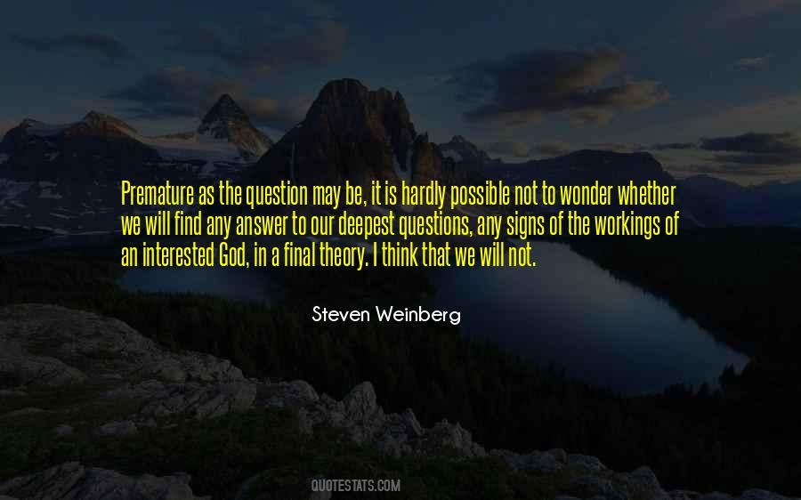 Steven Weinberg Quotes #45162