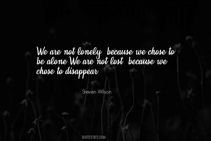 Steven Wilson Quotes #1627530