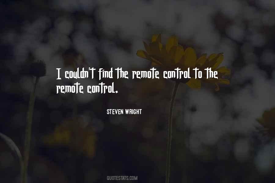 Steven Wright Quotes #5740