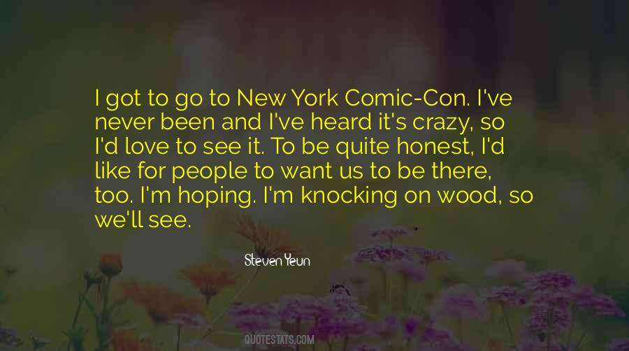 Steven Yeun Quotes #1088418