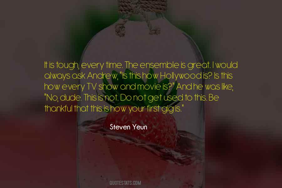 Steven Yeun Quotes #1781098