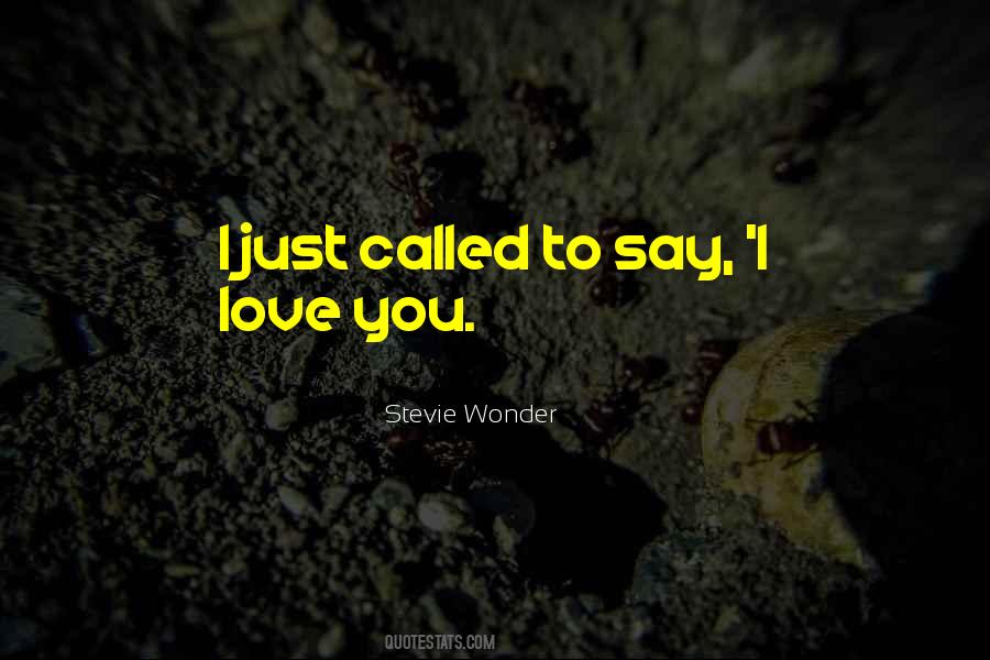 Stevie Wonder Quotes #511063