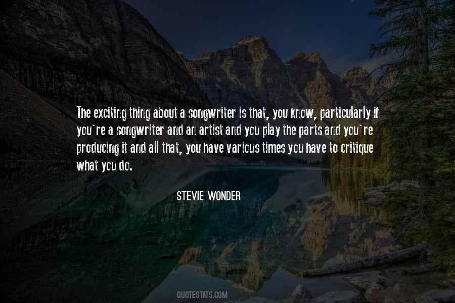 Stevie Wonder Quotes #570444