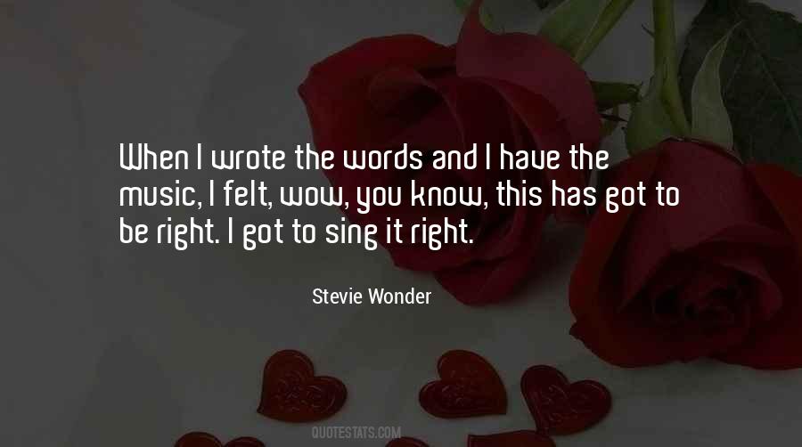Stevie Wonder Quotes #821716