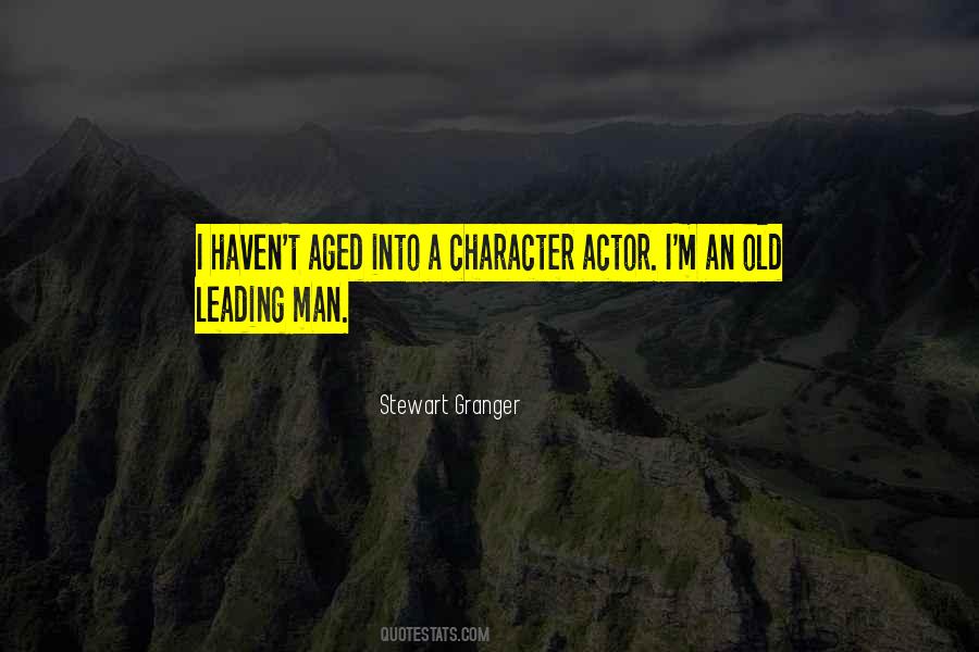 Stewart Granger Quotes #450946 Stewart Granger Quotes #450946
