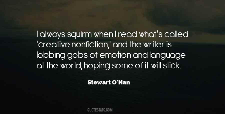 Stewart O'Nan Quotes #1213813