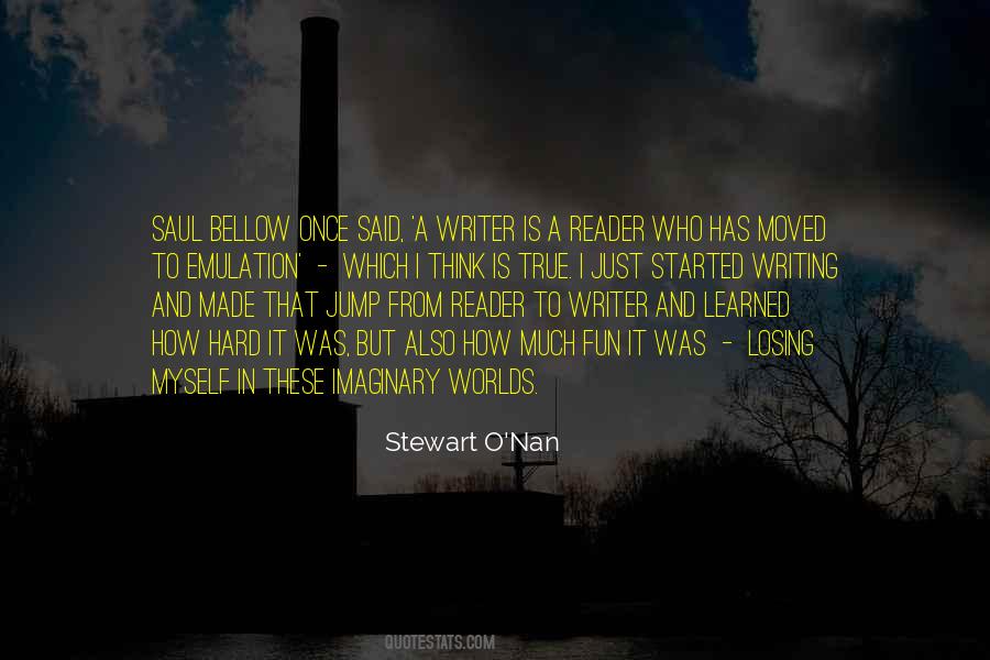 Stewart O'Nan Quotes #1739068