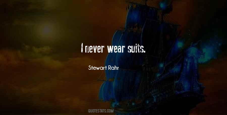 Stewart Rahr Quotes #1609989