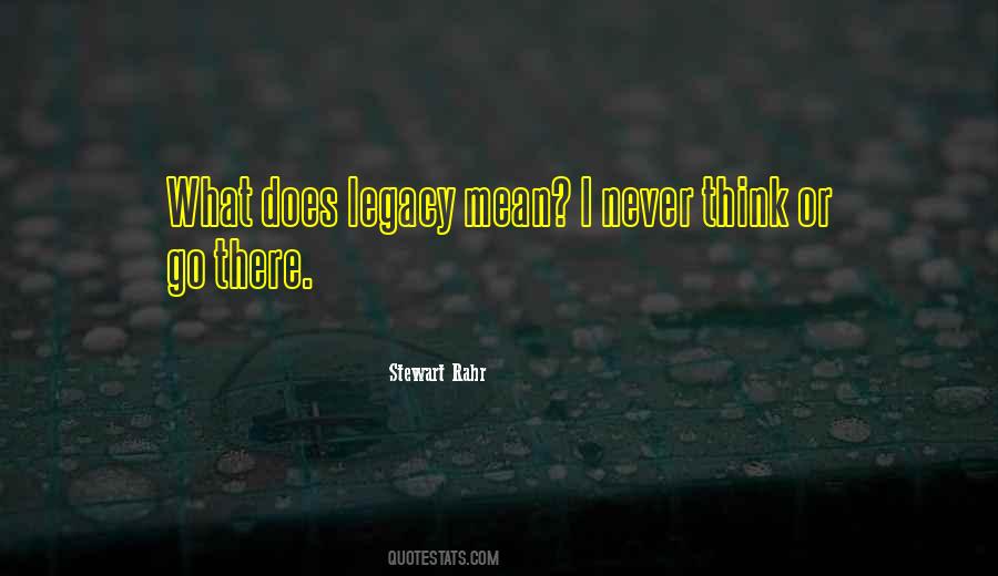 Stewart Rahr Quotes #870586