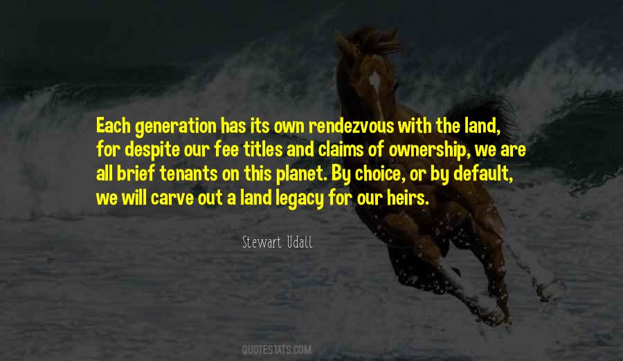 Stewart Udall Quotes #561960