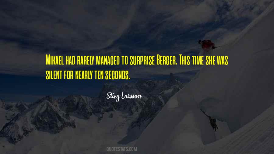 Stieg Larsson Quotes #10046