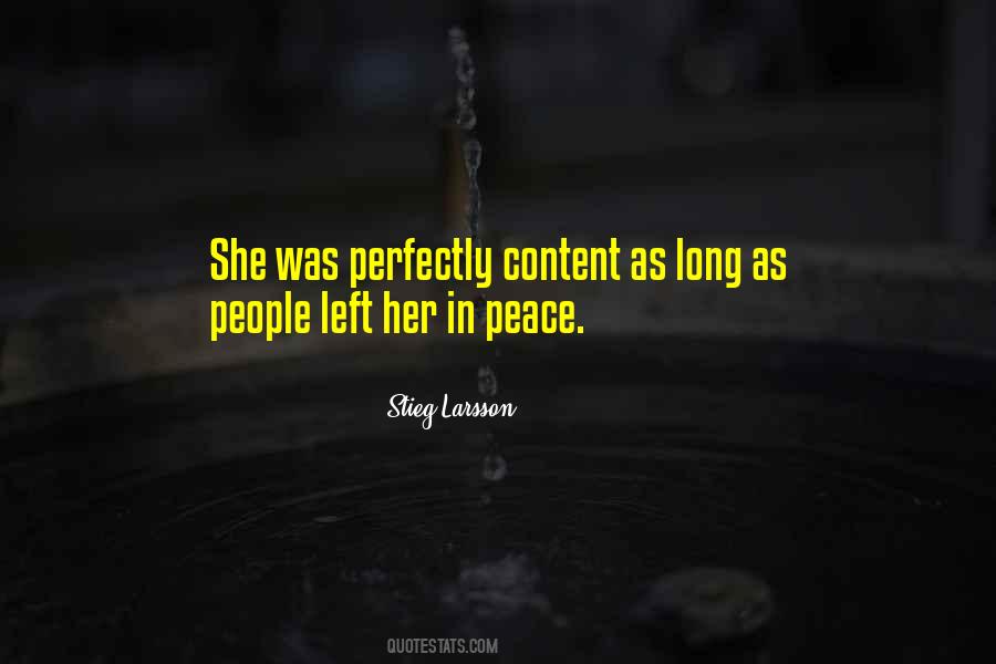 Stieg Larsson Quotes #1348996