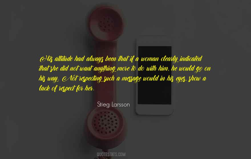 Stieg Larsson Quotes #169138