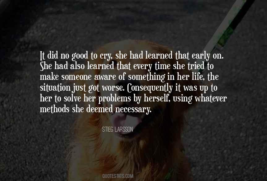 Stieg Larsson Quotes #588667