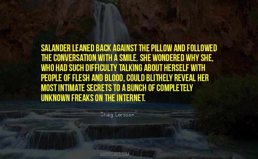 Stieg Larsson Quotes #922452