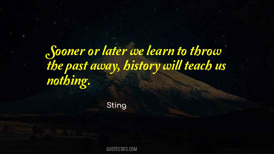 Sting Quotes #561269