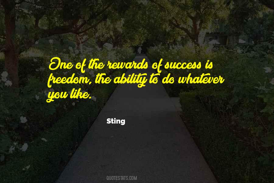 Sting Quotes #669117