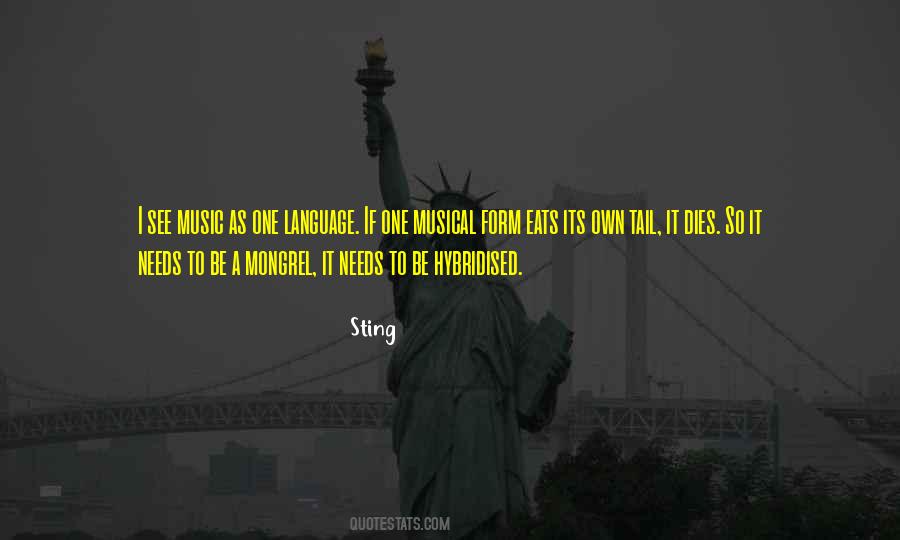 Sting Quotes #721707